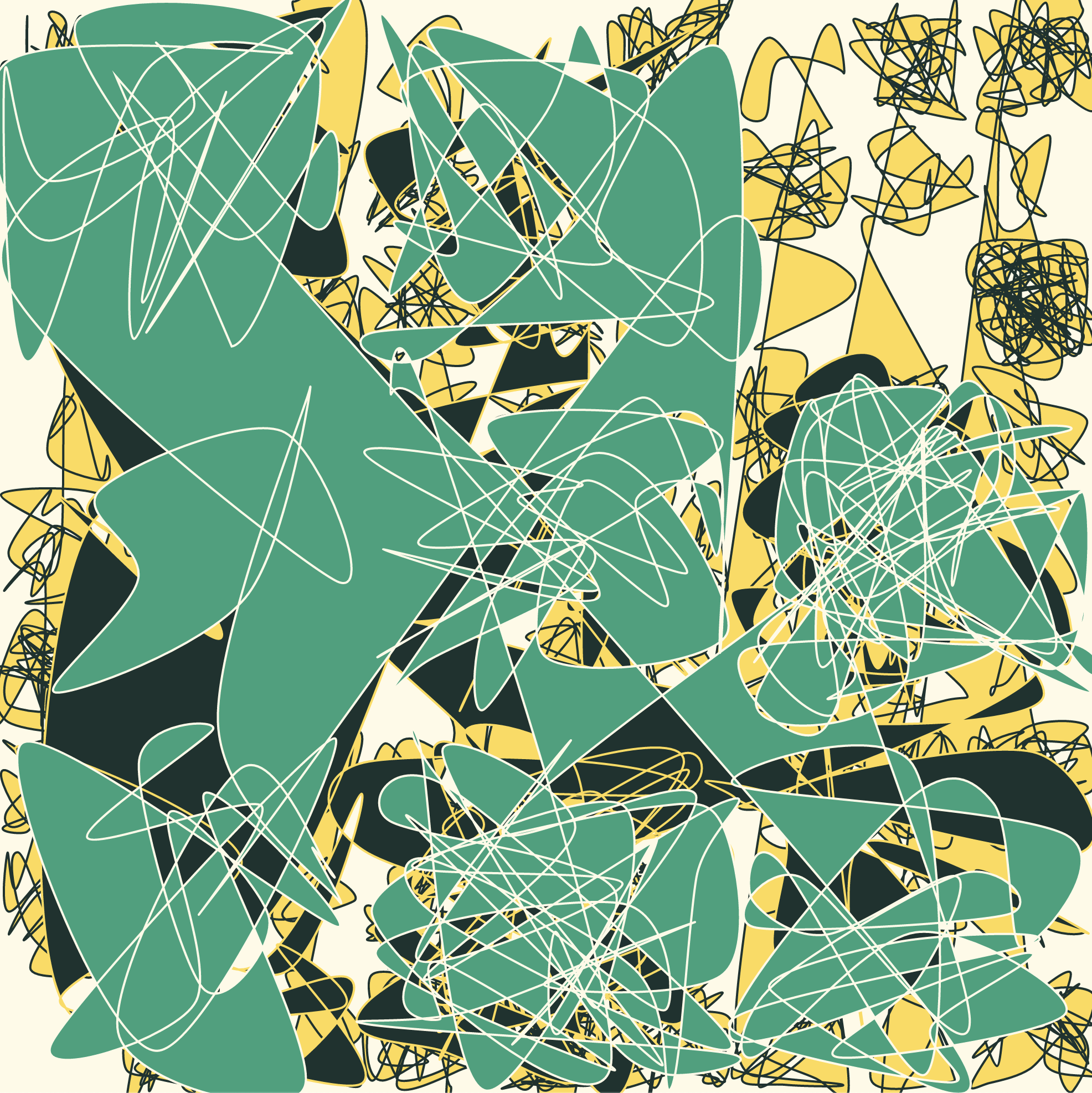 Experiments with 2D noise drawing