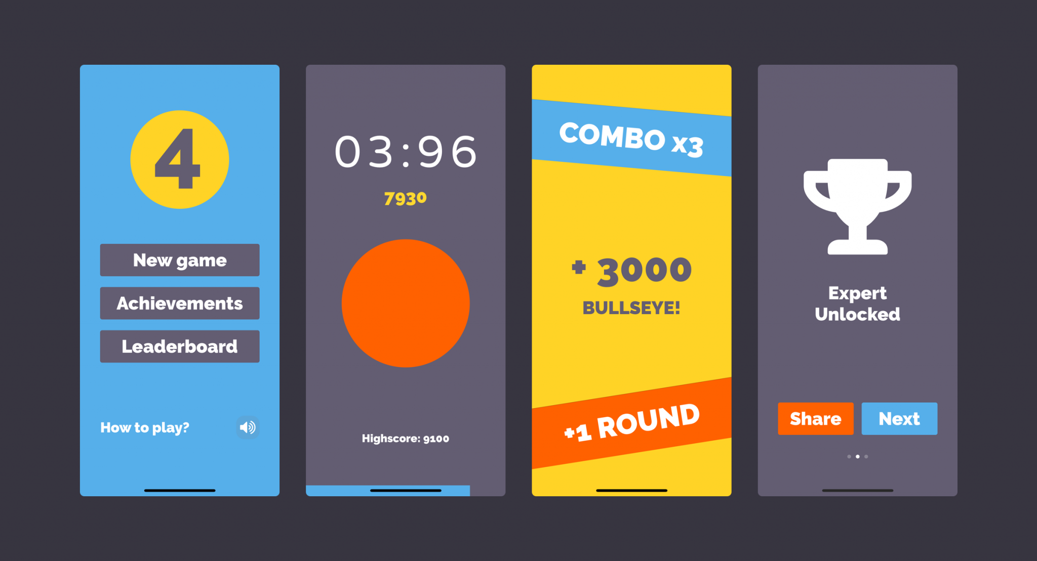 Four Seconds iPhone screenshots